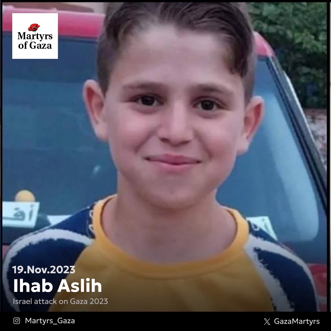 Child martyr Ihab Aslih remembered for love of football and life