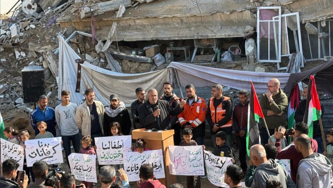 Gaza’s Damaged Homes Become Graves Without Aid