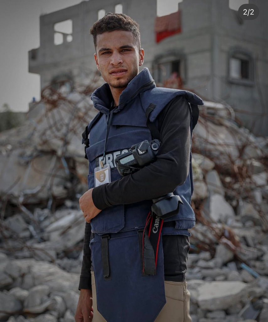 Journalist Omar al Dirawi killed in Israeli bombing Gaza