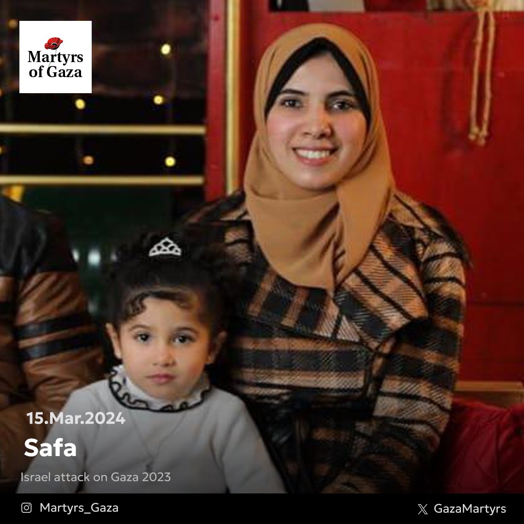 Remembering Safa, Civil Engineer and Devoted Mother Killed in Gaza