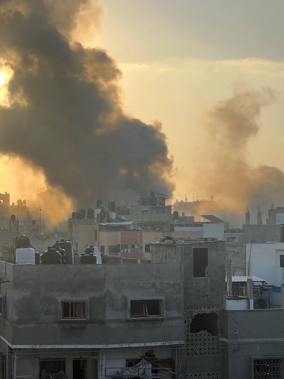 Israel Bombing Residential Areas in Gaza Strip
