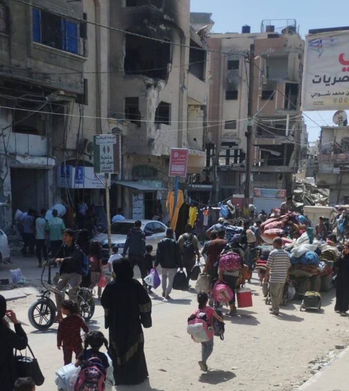 Mass displacement follows evacuation orders in Khan Younis Gaza