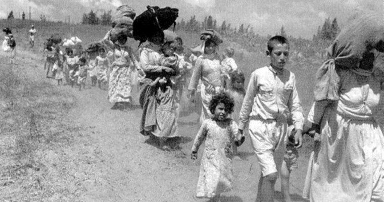 Palestinian displacement from Nakba 1948 to 2025