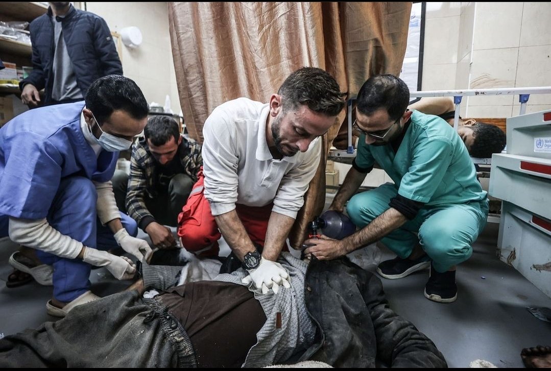 Doctors unable to save man after Israeli airstrike