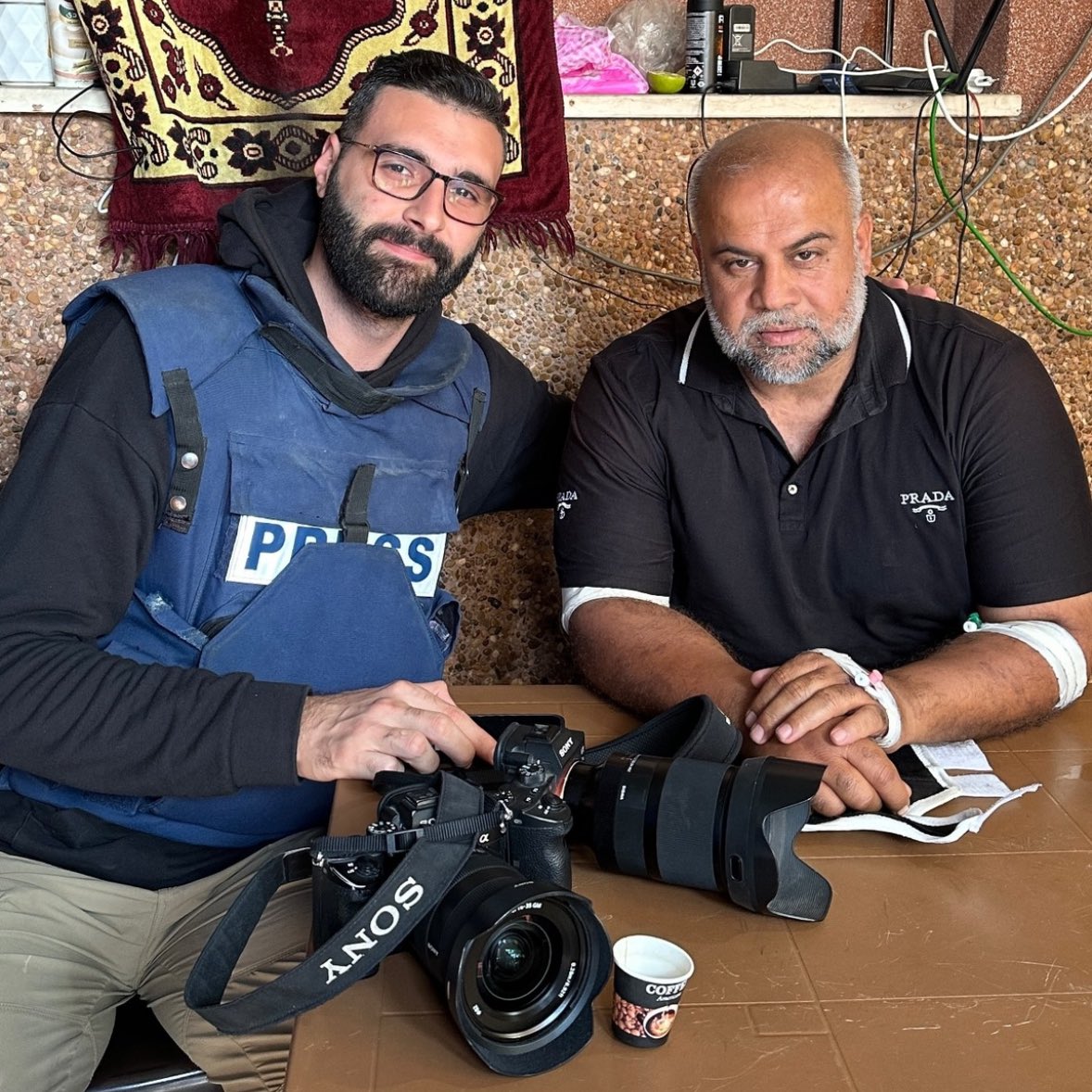 Injured Reporter Wael Dahdouh Continues Reporting Despite Losses