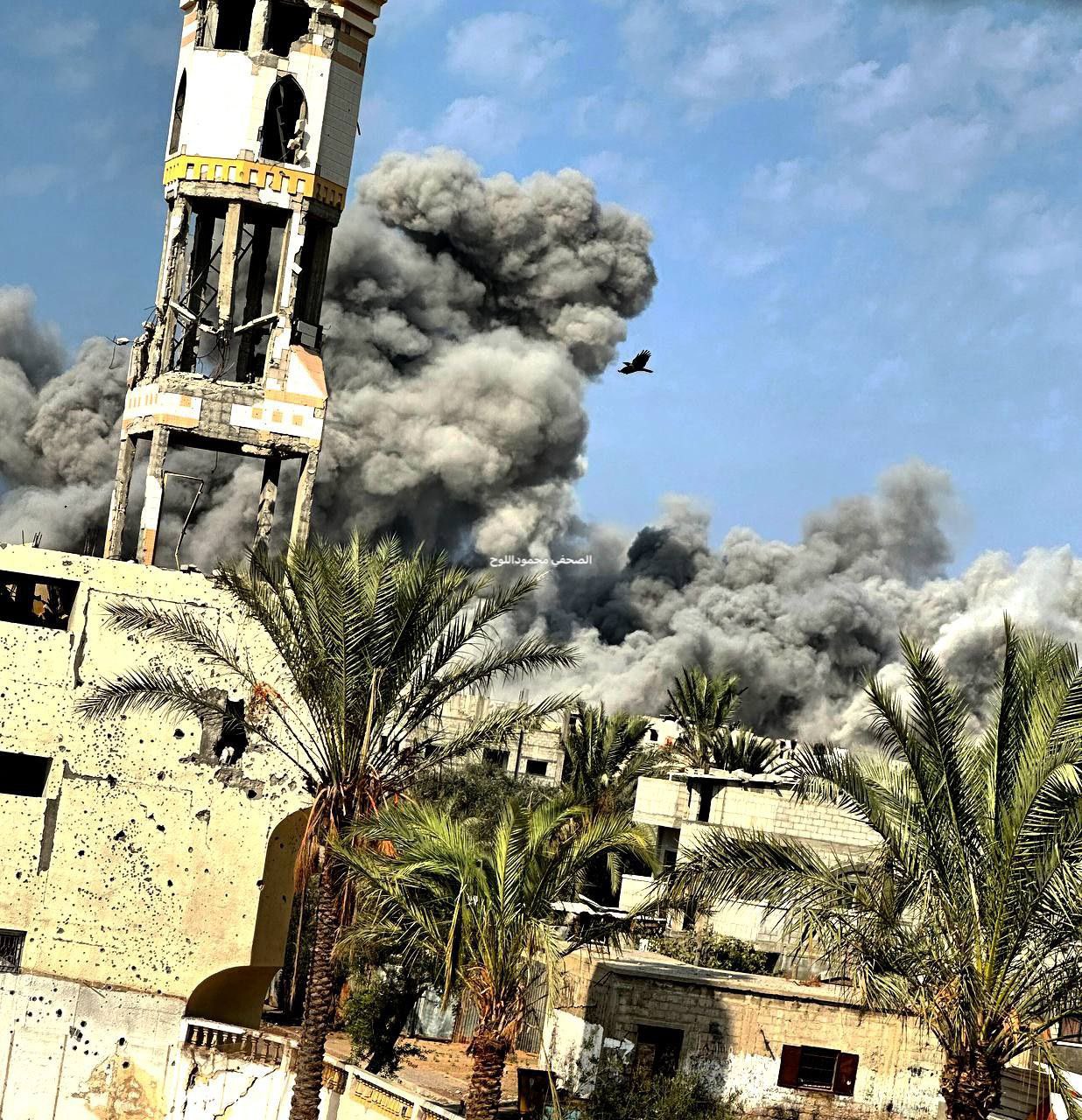 Al-Nussairat Camp in Central Gaza Strip