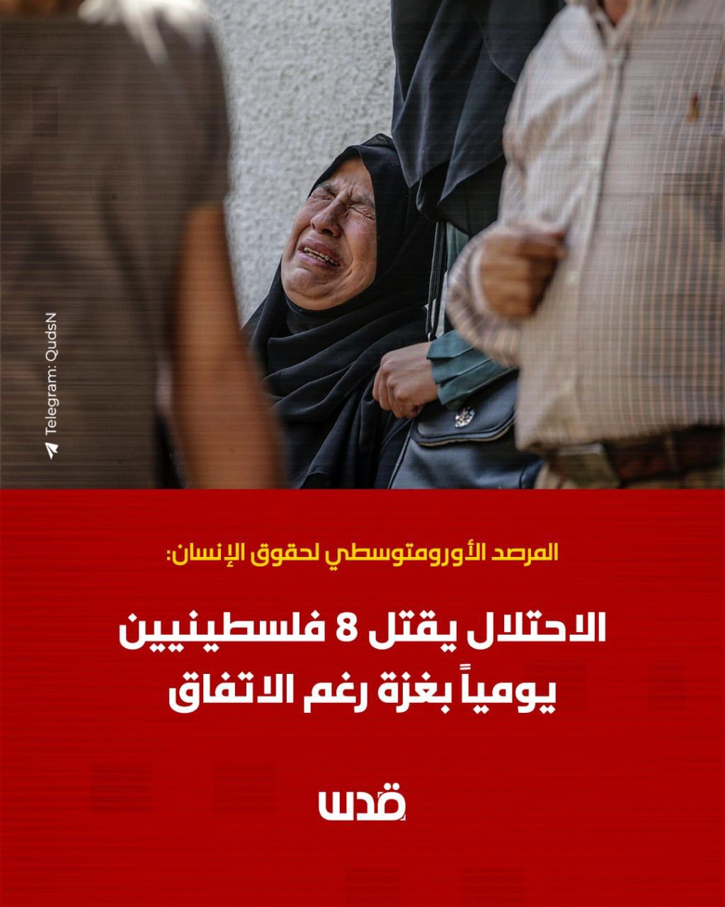 Israeli Occupation Kills Eight Palestinians Daily Gaza