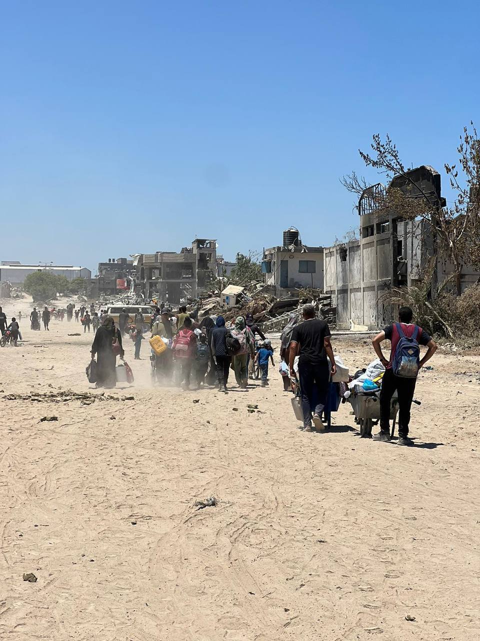 New exodus from Beit Hanoun after evacuation leaflets dropped