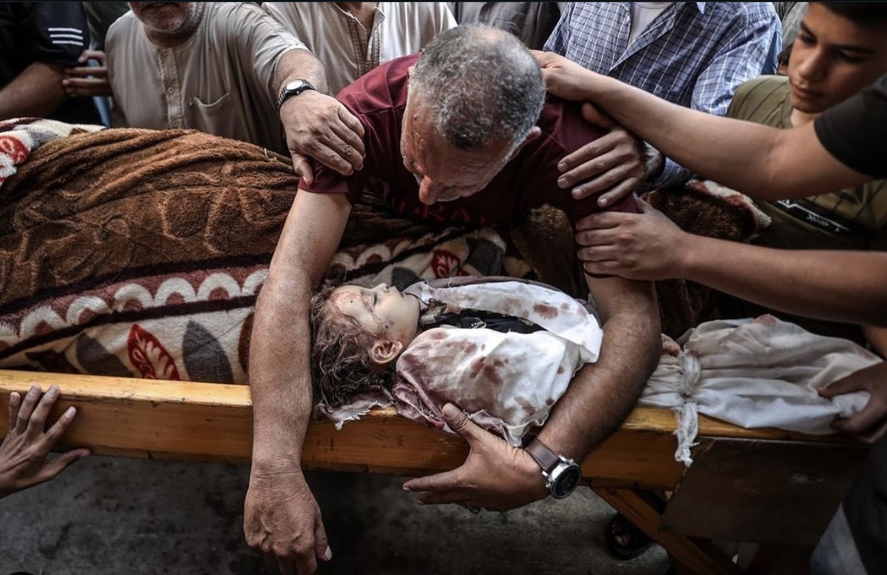 Palestinian Children Killed in Israeli Attack on Nuseirat Camp