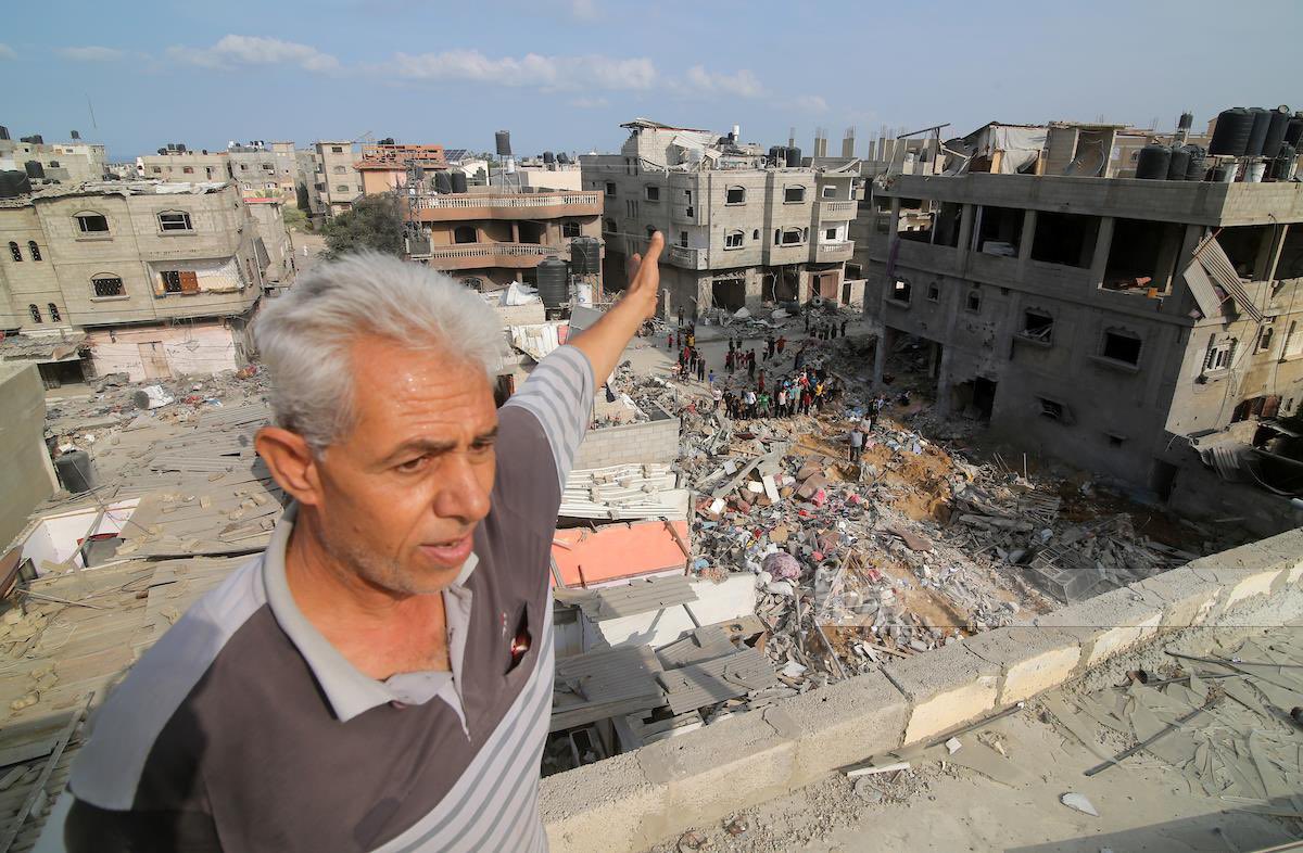 Gaza Strip Faces Israeli Military Operations Day Two
