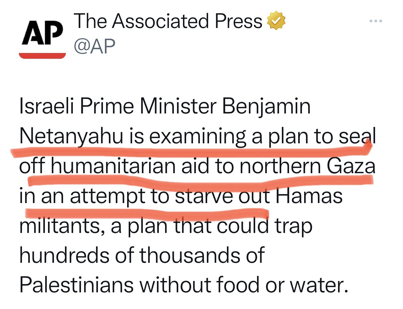 Israeli Policy on Gaza Starvation Accusations