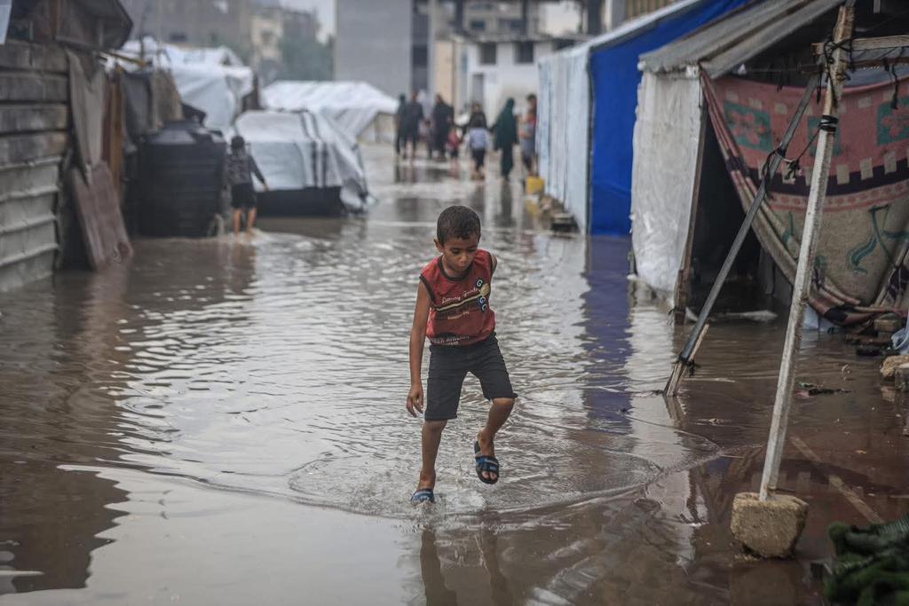 Families Need Shelter After Devastating Rain Destroys Tents
