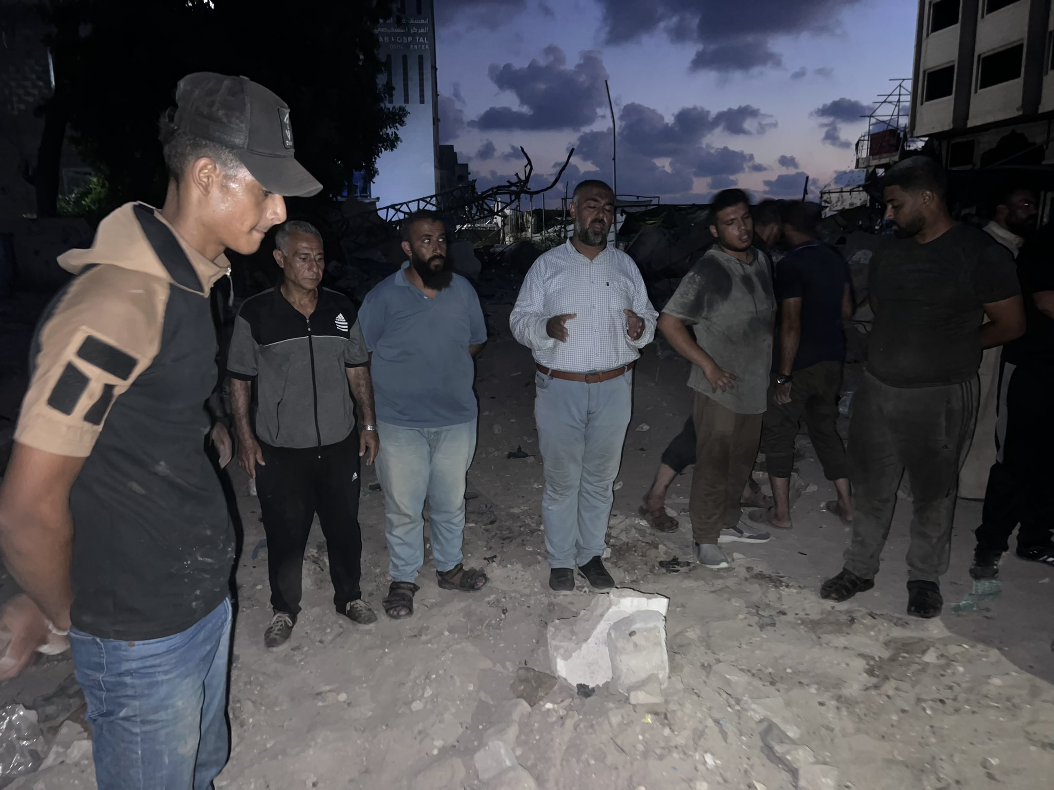 Nephew’s funeral amid Gaza military operations