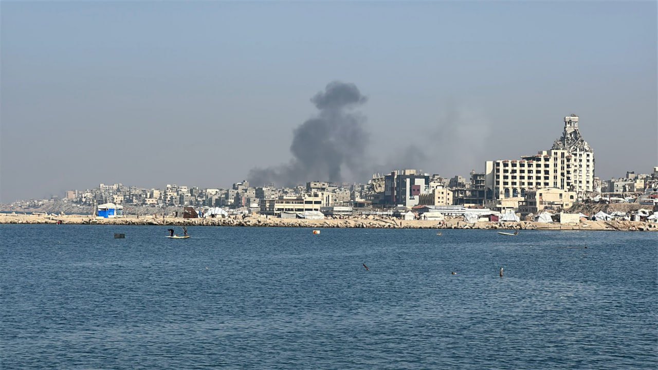 Israeli leftover rocket explodes in Gaza City