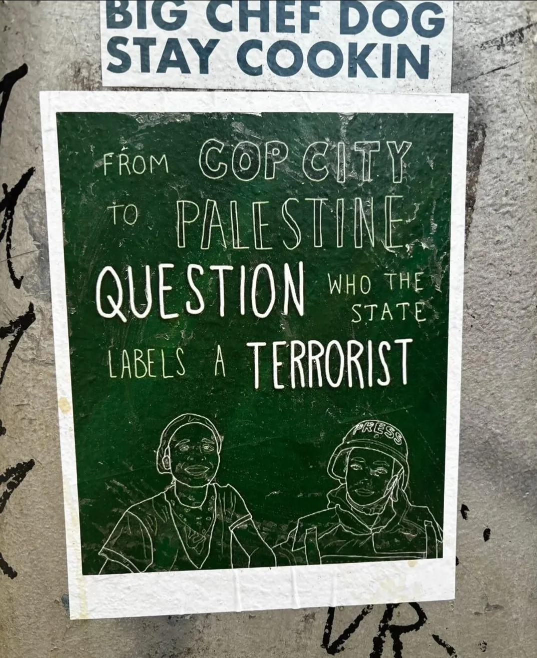 State Terror Labels: From Cop City to Palestine