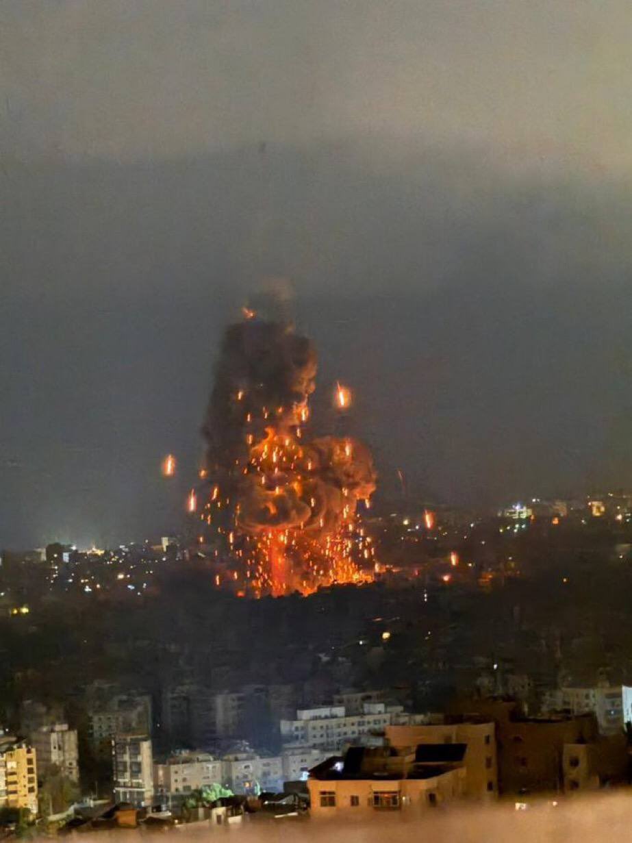 Israel Continues Bombing Beirut for Eighth Consecutive Night
