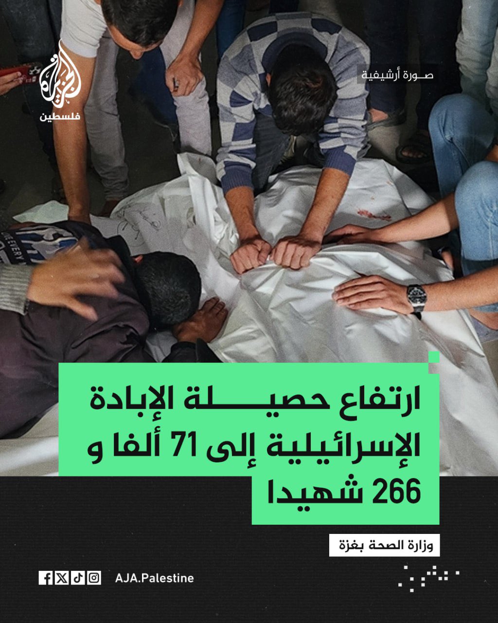 Gaza death toll from Israeli conflict reaches 71,266