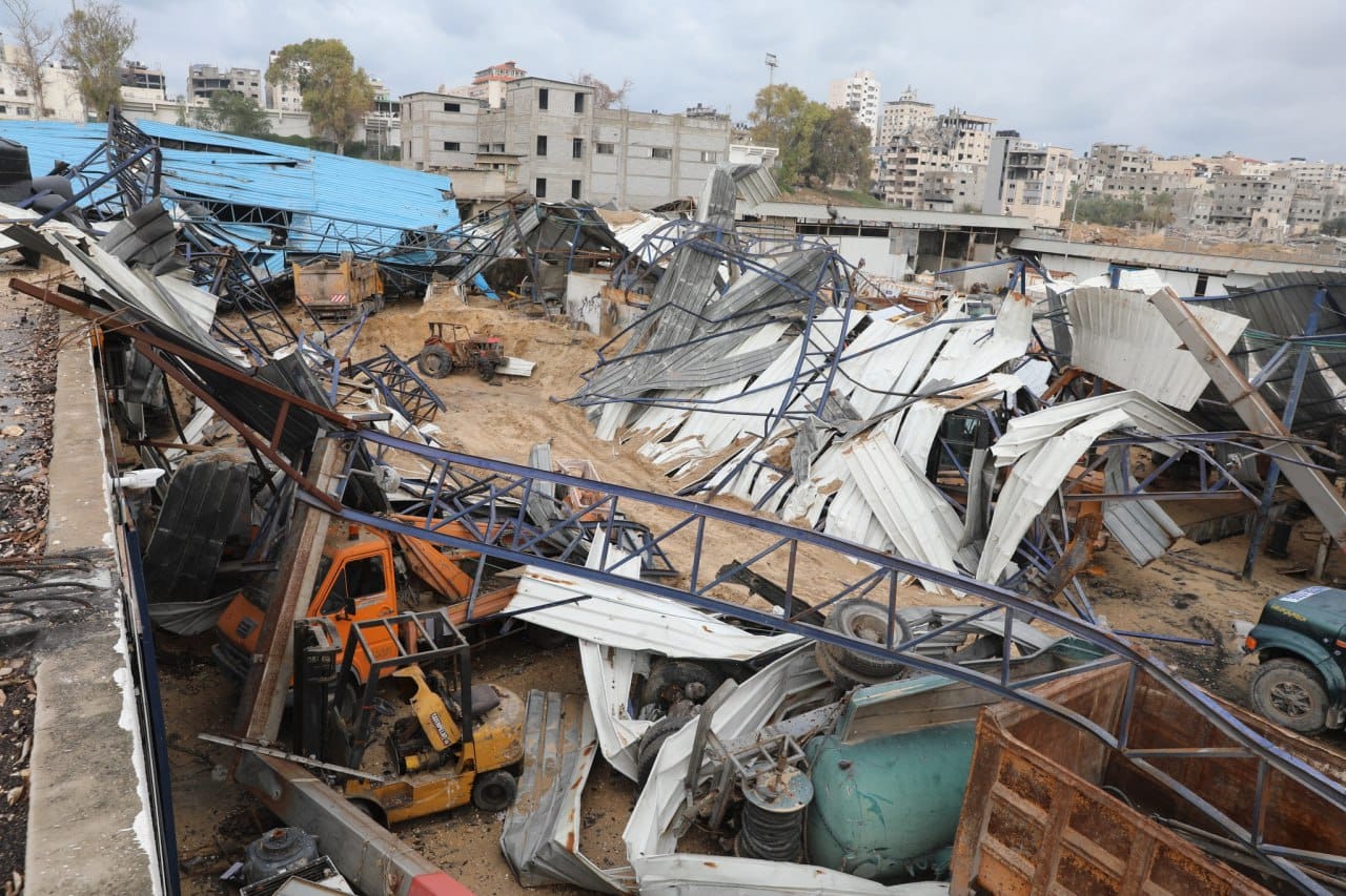 Gaza Municipality Reports 133 Vehicles Destroyed in Conflict