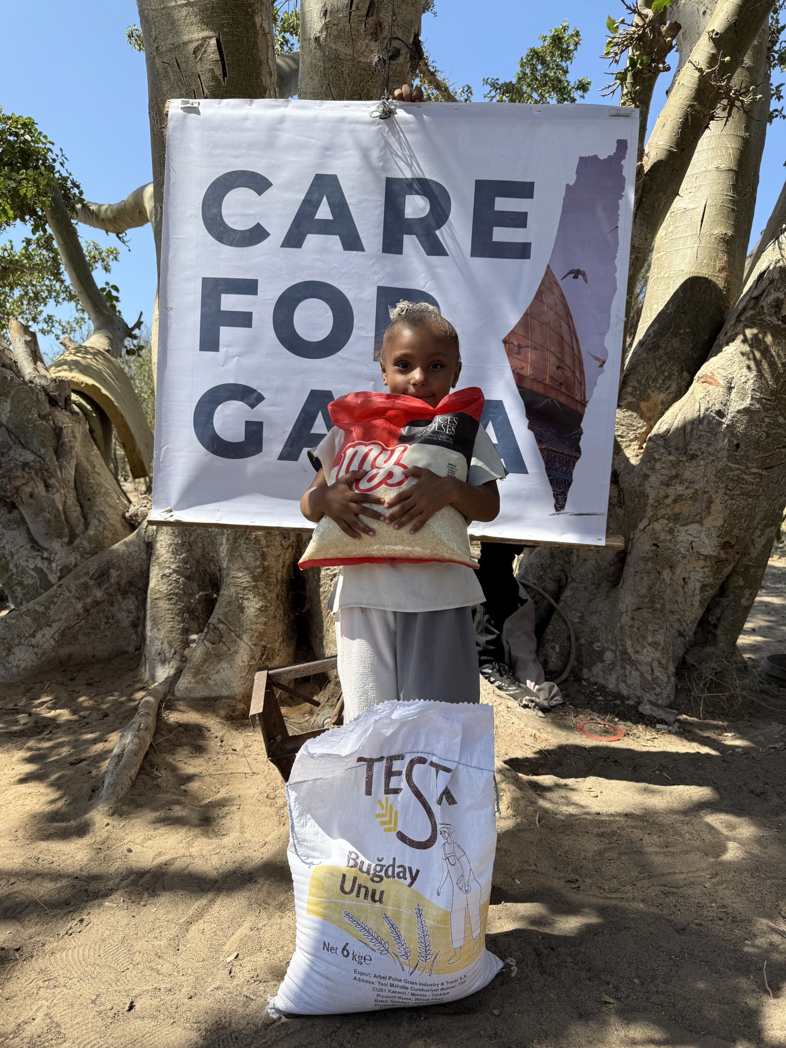 Support for Gaza People Through Care Campaign