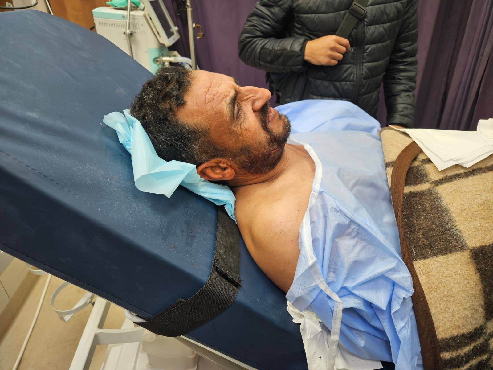 Gunfire from occupation forces injures people at Nasser Hospital