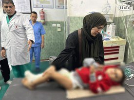 Injured evacuated from besieged Al-Muamalani Hospital Gaza