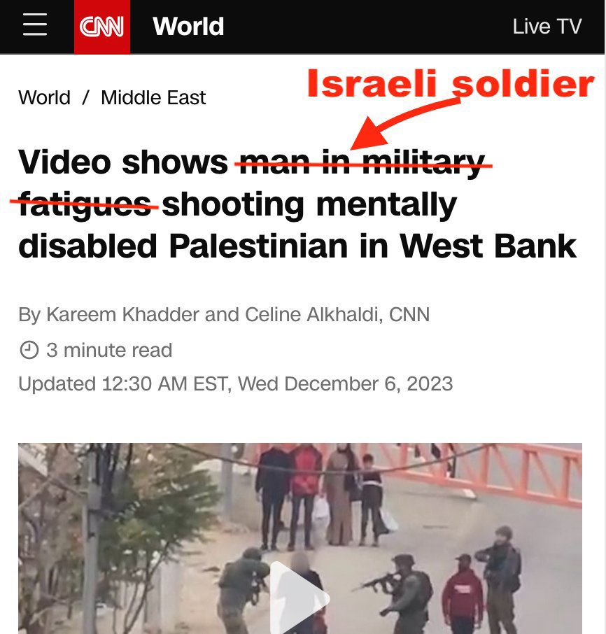 Western Media Complicity in Israeli-Palestinian Conflict