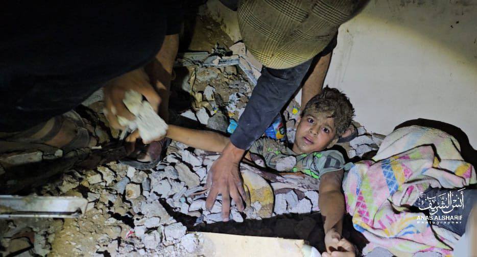 Rescue operations underway in Jabalia after Israeli airstrikes