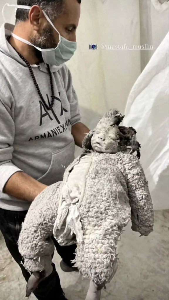 Palestinian Baby Killed in Israeli Bombing of Gaza