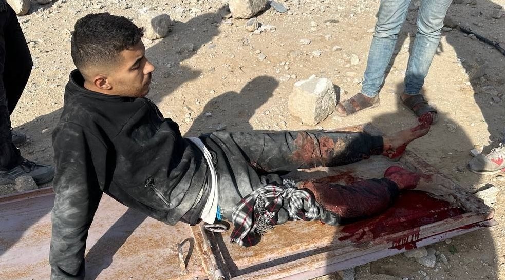 Israeli bombing reported in Khan Younis with casualties