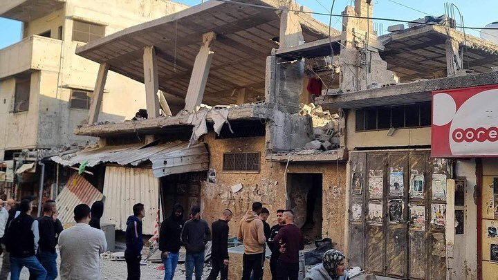 Israeli airstrike kills 5 Palestinians in Balata camp