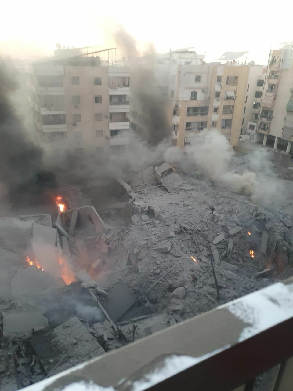 Beirut’s Southern Suburbs After Israeli Bombing Campaign