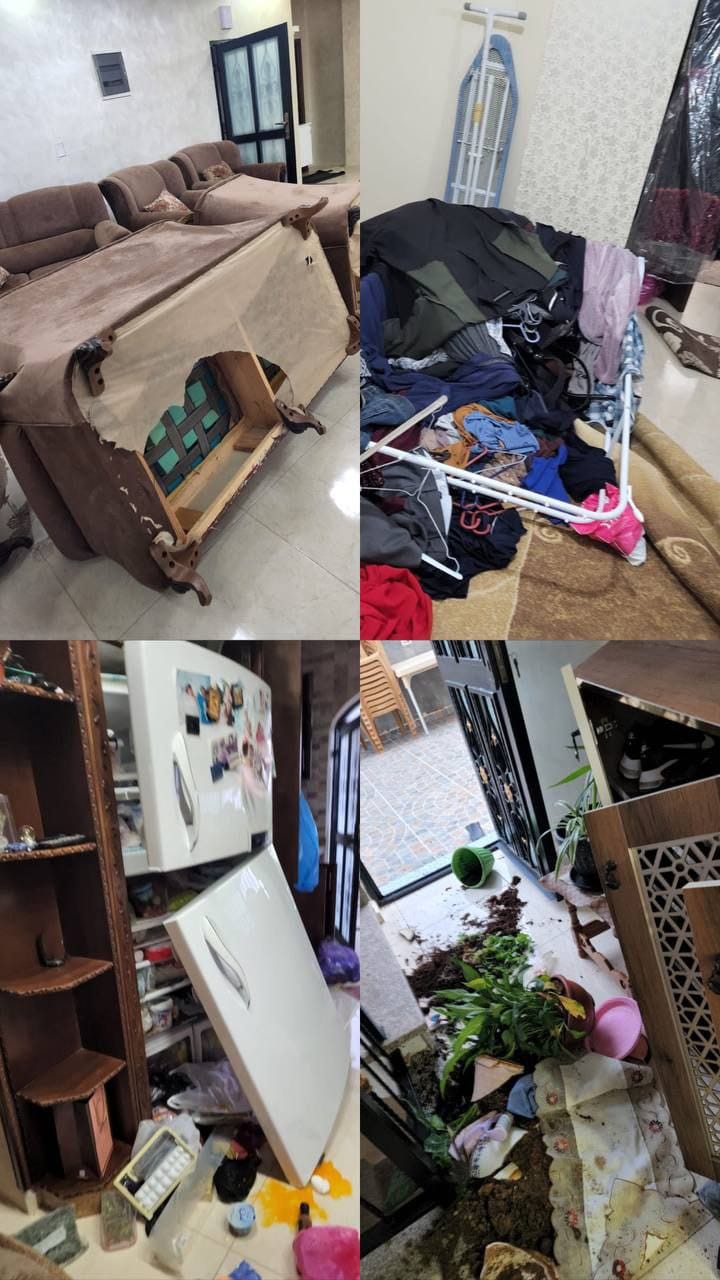 Israeli forces raid Palestinian home in Silwad, destroy contents