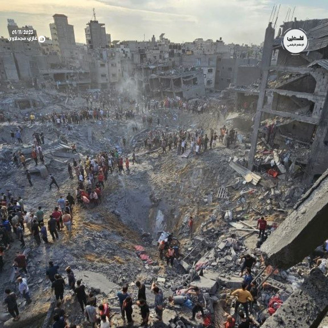 Israeli airstrikes kill dozens in Jabalia refugee camp