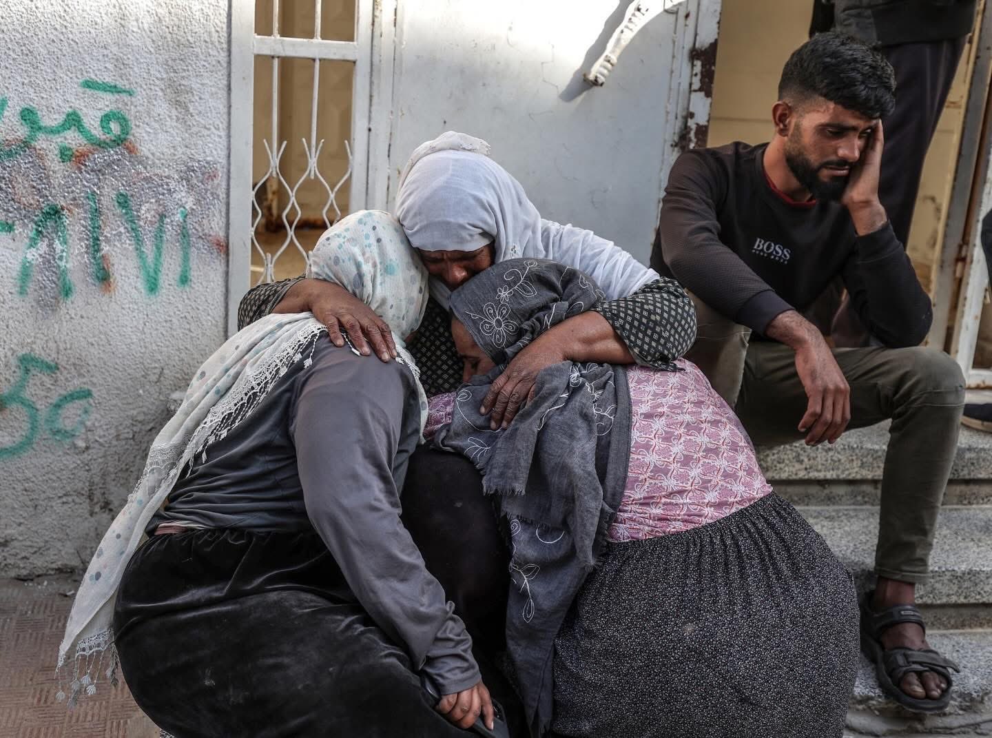 Families mourn Palestinians killed in Gaza City strike