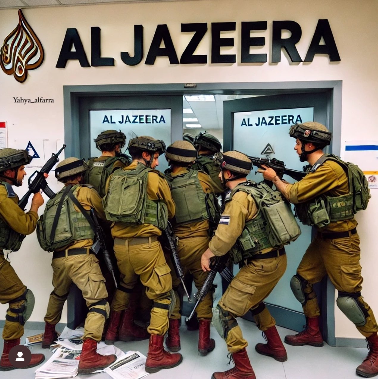 Israel shuts down Al Jazeera office in Ramallah