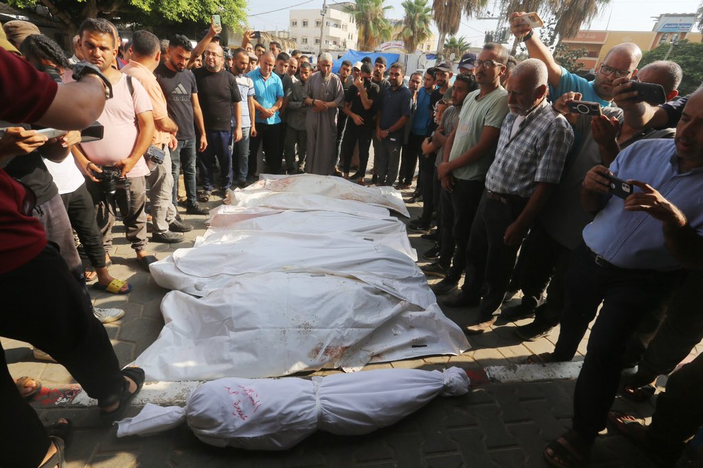 Israeli Bombing Kills Dozens in Gaza Refugee Camp