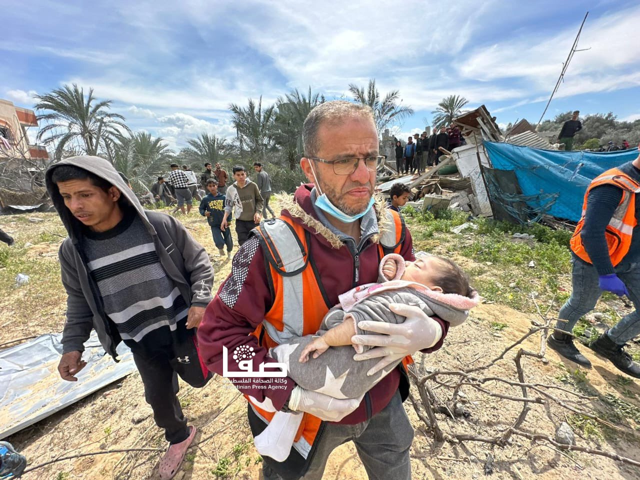 Baby killed in Israeli bombing of Rafah
