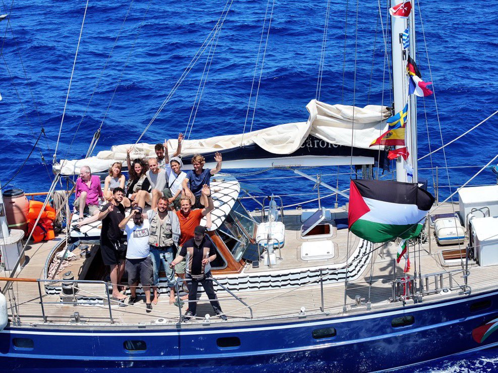 Israeli Forces Abduct Volunteers from Madleen Ship