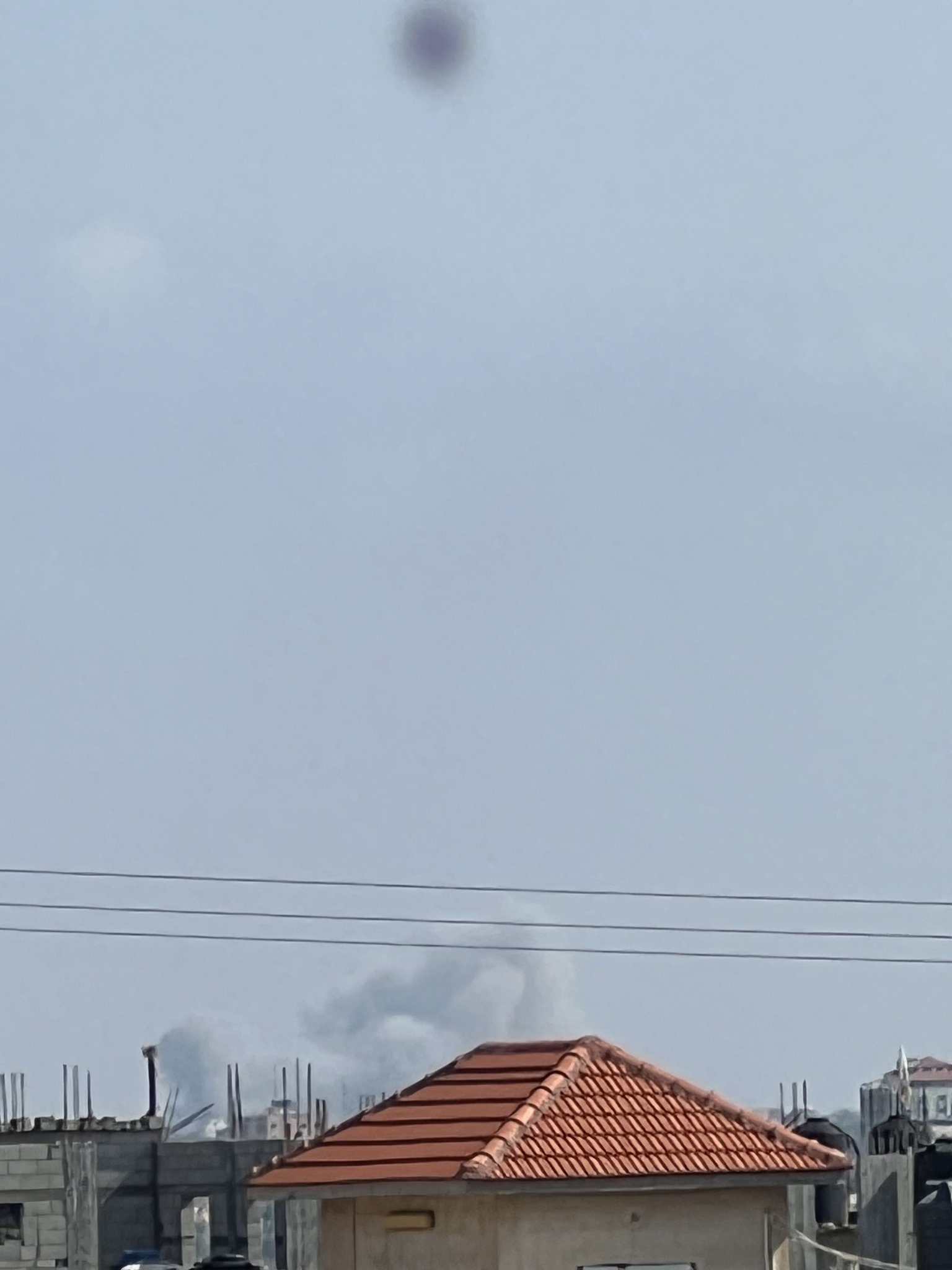 Massive airstrikes in Gaza captured in live imagery