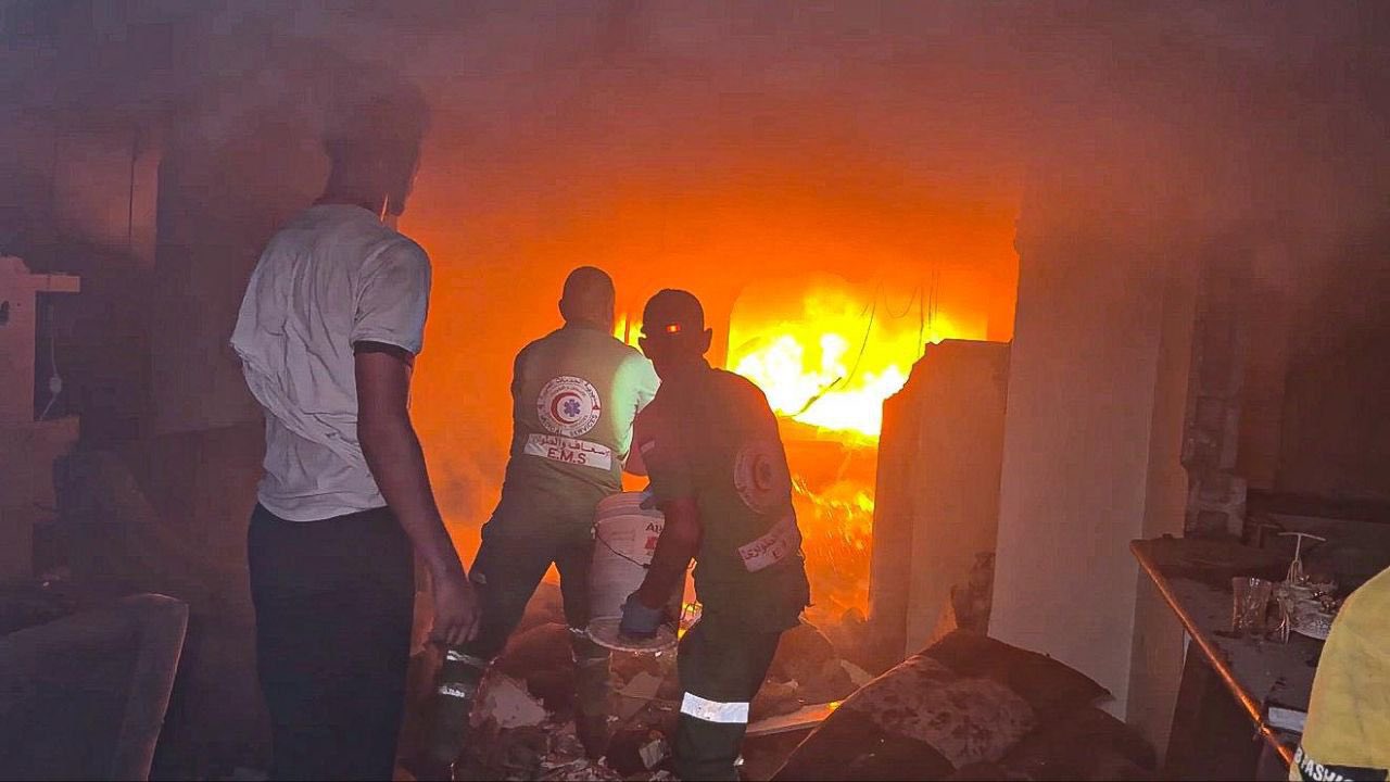 Israeli bombing kills two, wounds seven in Gaza apartment