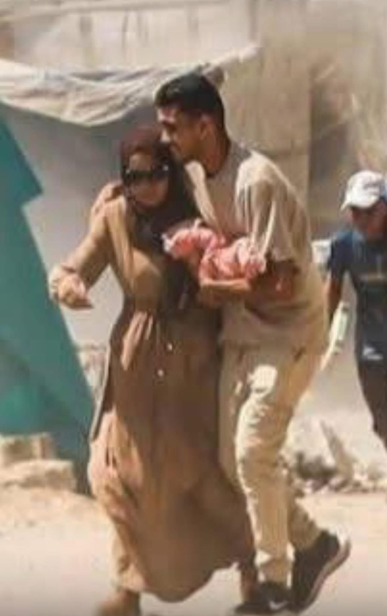 Israel Bombs Residential Tower in Displaced Families’ Camp Gaza