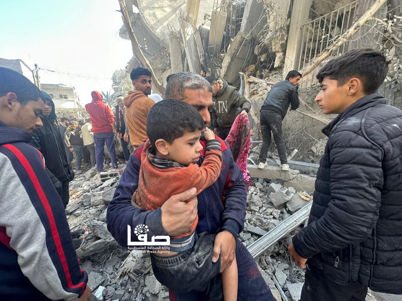 Al Ai Family Massacre in Gaza City Al Toffah Neighborhood