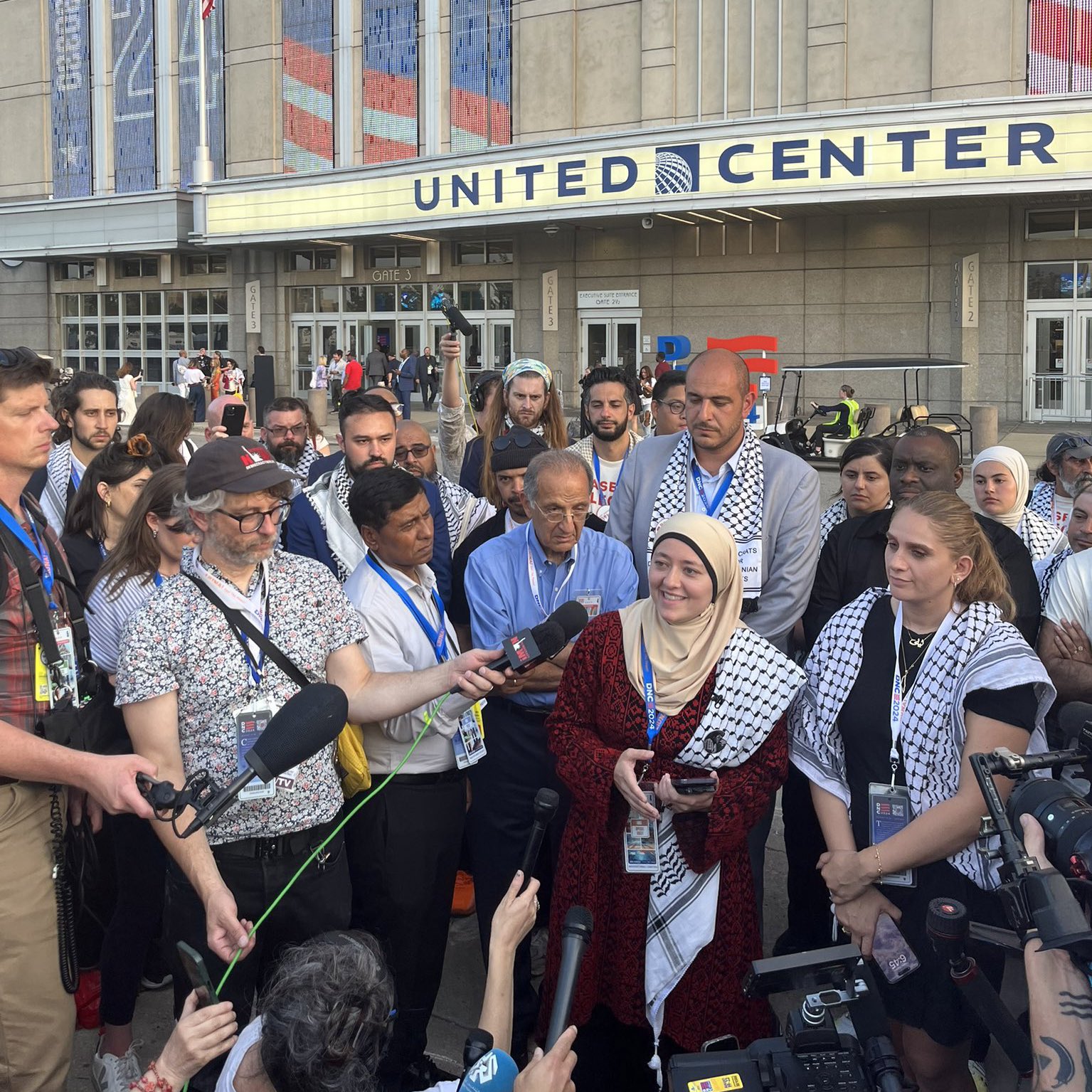 Palestinian Delegate’s DNC Speech Rejected by Democratic Convention