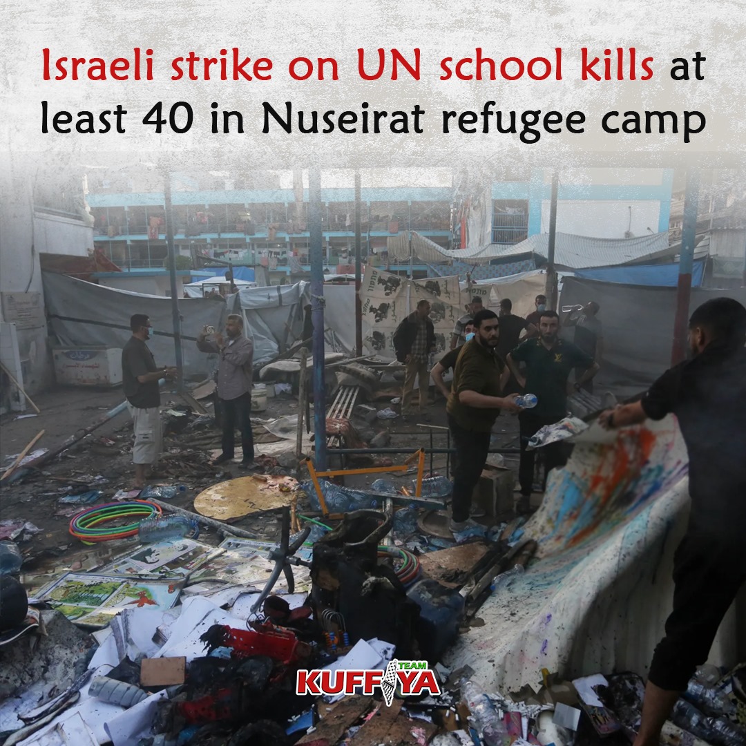 Israeli Strike on UN School in Gaza Kills Over 40
