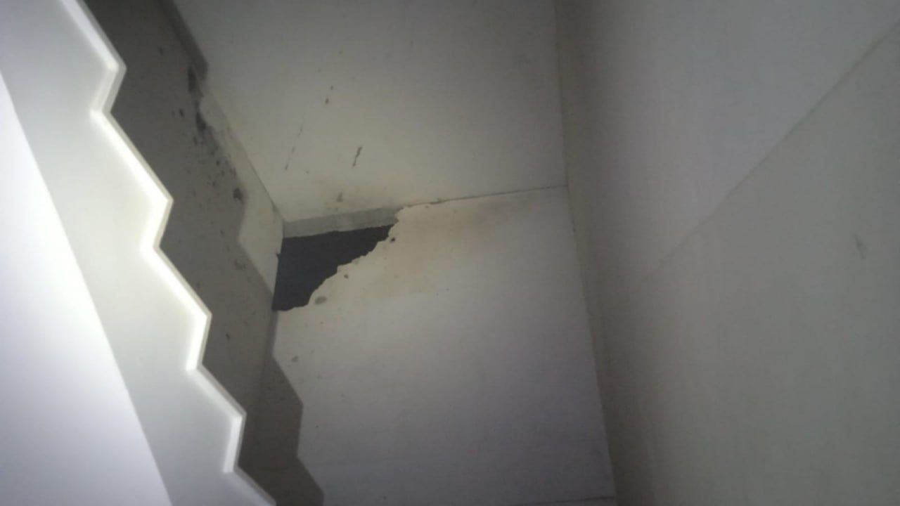 Indonesian Hospital Damage from Artillery Bombardment near Rafah