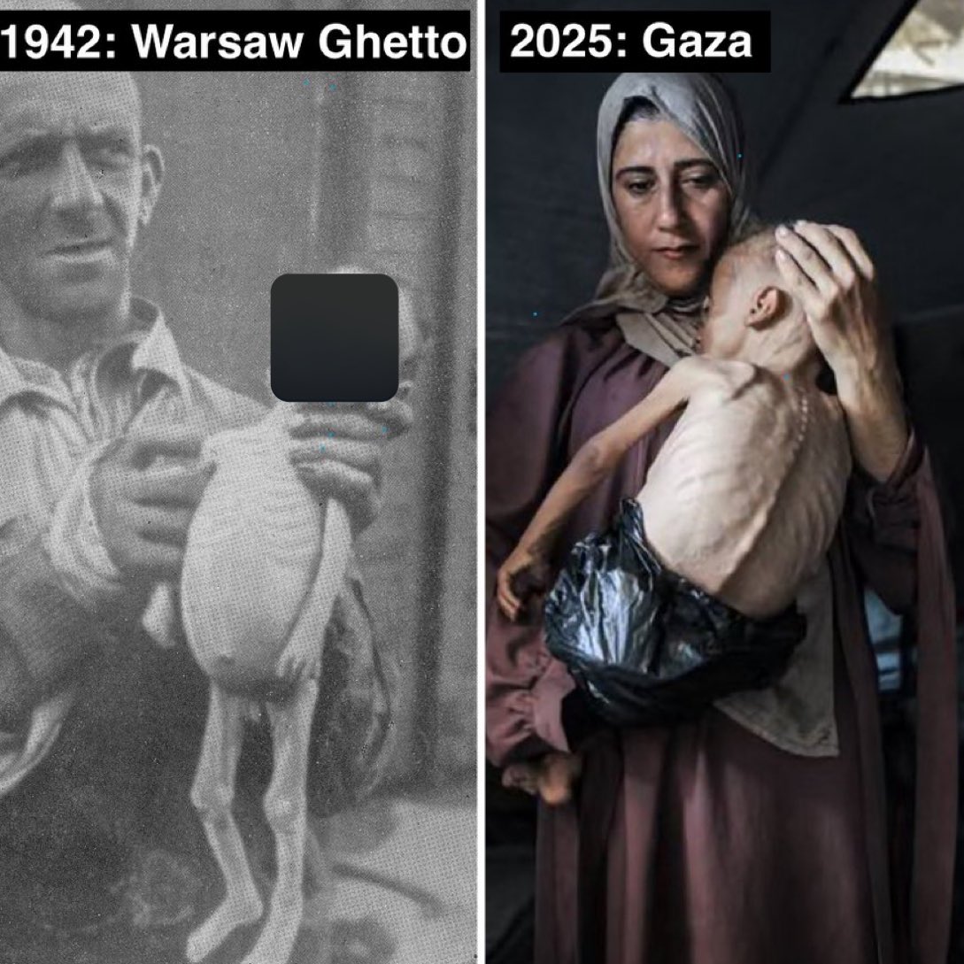 Gaza Starvation Crisis Compared to Warsaw Ghetto