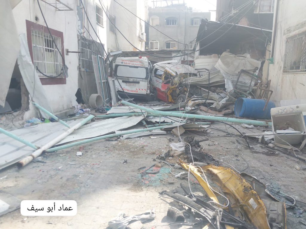 Kamal Odwan Hospital conditions after Israeli forces withdrawal