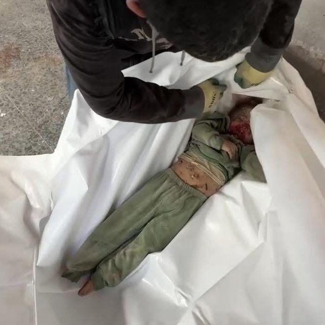 Child Maria Kashko Recovered from Rubble After Conflict
