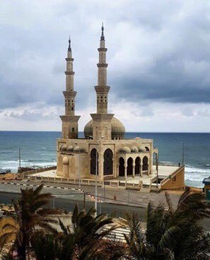Al-Khaldi Mosque in Gaza Destroyed by Occupation