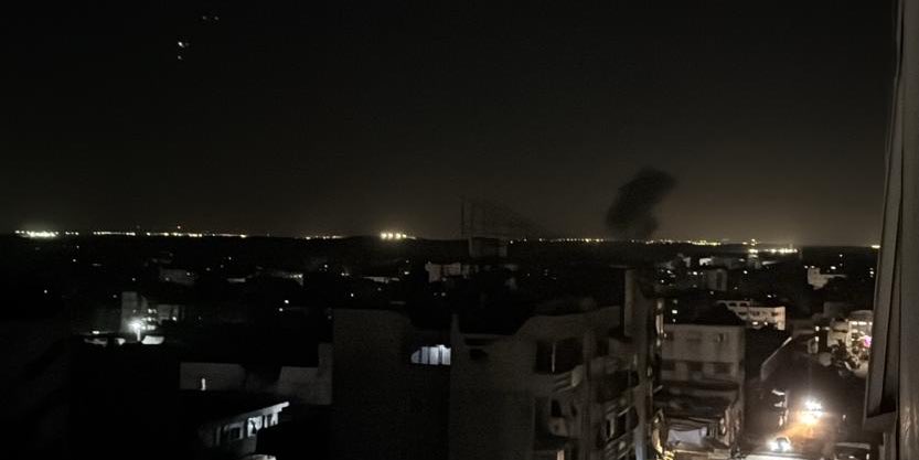 Israeli forces bomb residential compounds east of Gaza City